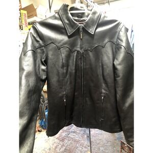 Ladies Leather Jacket Milwaukee Brand XL NWT